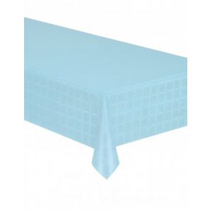 Image de Nappe en rouleau papier damassé bleu pastel