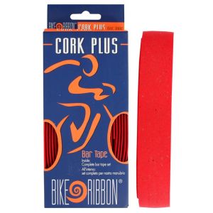 BikeRibbon Guidoline BIKE RIBBON Cork-Plus rouge