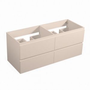 Meuble sous vasque suspendu SORRENTO 4 tiroirs 120cm