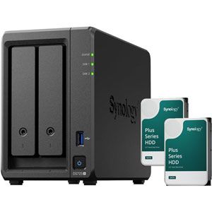 Synology Bundle DS725+ avec 2x HDD Plus Series HAT3300 4To - BUNDS725+HAT3300-4T