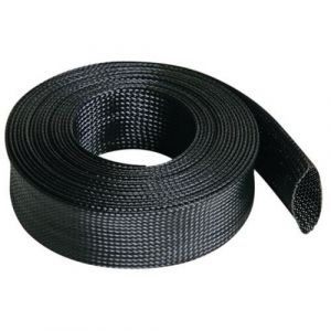 Image de Velleman Gaine pour câble flexible 40 mm x 5 m - noir