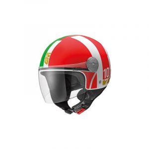 Givi Casque jet 10.7 Mini-J Concept Italie rouge/vert/blanc- L