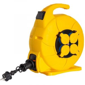 TechBrey Enrouleur Automatique 15m IP44 Noir