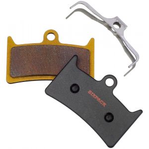 Image de SixPack Brake Pads Sintered for Hope V4, black Plaquettes