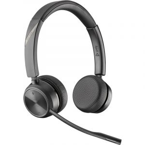 Poly Savi 7220 Office - Savi 7200 Series - micro-casque - sur-oreille - DECT - sans fil - Suppresseur de bruit actif - noir