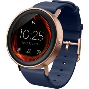 Image de Misfit Vapor or rose bracelet sport bleu nuit