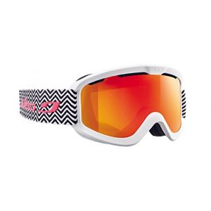 Julbo June avec &eacute;cran Orange Blanc / Noir Tweed Taille unique