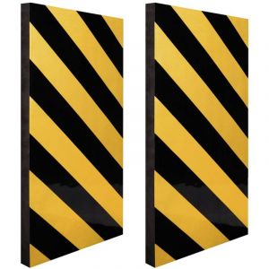 APA 23450 Kit de protection murale universel - noir-jaune