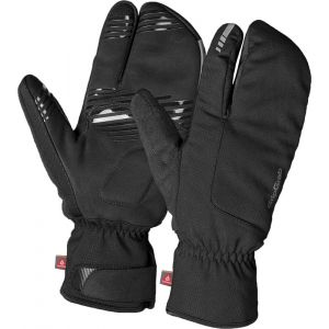 GripGrab Nordic 2 Windproof Deep Winter Lobster Gloves, noir L Gants v&eacute;lo de route