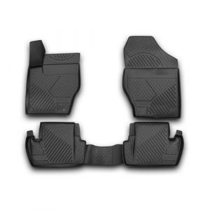 Omac Tapis de Sol pour Citroen C4 2011-2020 TPE Noir