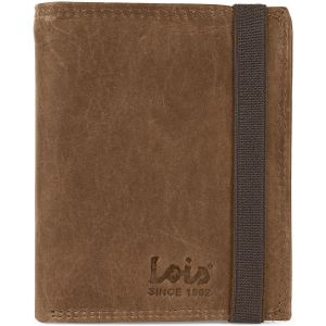 Lois - Portefeuille Homme Cuir - Portefeuille Cuir Homme. Portefeuilles et Porte Carte Homme. Porte Feuille pour Homme Vintage, Marron