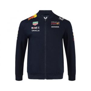 Blouson Aviateur Pour Homme Castore Rb Racing F1, Bleu Nuit