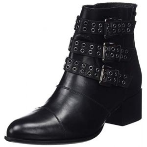 Image de Pepe Jeans Footwear Waterloo berlin - Bottines en cuir - noir