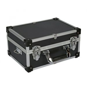Mallette en aluminium 32 cm bo&icirc;te &agrave; outils box alu valise rangement dvd