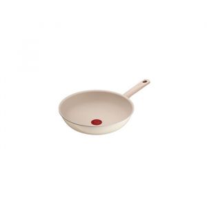 Tefal Wok Glossy Shine 28 cm B6891922 Beige