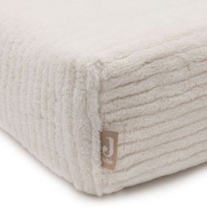 Jollein Housse Matelas à Langer Cloudy Rib - Oatmeal