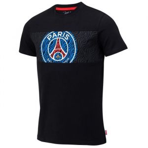 Psg T-shirt - PARIS SAINT GERMAIN - Enfant - Coton - Manches courtes - Noir