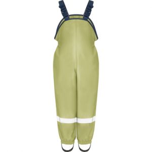 Image de Playshoes Pantalon de Boue Coupe-Vent et Imperméable Pluie, Olive, 86 Mixte Enfant