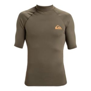 Quiksilver Everyday - Surf-tee manches courtes UPF 50 pour Homme Marron - Taille S