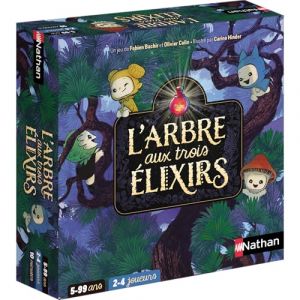 Nathan L'arbre aux Trois Élixirs - Jeu de société Enfant - Univers Magique et Plateau aimanté 3D - Stop ou Encore - À partir de 5 Ans - 2 à 4 Joueurs