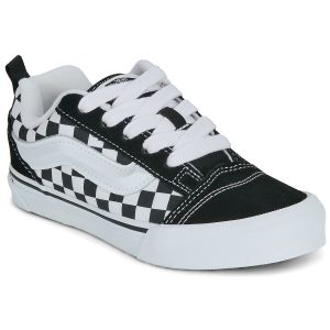 Vans Baskets basses enfant Knu Skool CHECKERBOARD BLACK/TRUE WHITE Noir - Taille 30,31,32,33,34