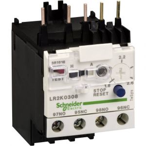 Schneider Electric Relais de protection moteur LR2K0312 1 NO (T), 1 NF (R) 1 pc(s)