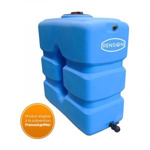 Renson Cuve stockage verticale bleue pré-équipée pour espace réduit 1 unité(s) cuve stockage bleue verticale 1000l - 1420x1400mm - 41kg ur