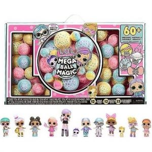 MGA L.O.L SURPRISE 12 Boules magiques avec des poupées a collectionner Mega Ball