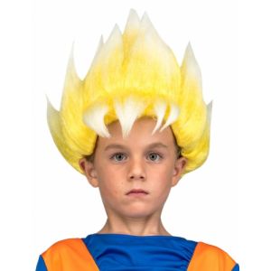 Image de Perruque Super Saiyan Goku Dragon Ball Enfant