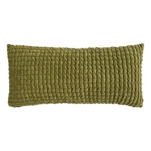 Coussin Bellissima 75x35cm - vert Kaki