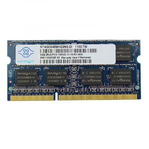 Nanya 4Go RAM PC Portable SODIMM NT4GC64B8HG0NS-DI DDR3 PC3-12800S 2Rx8 1600MHz