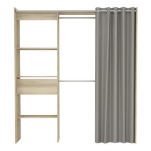 Image de CHICAGO Kit dressing extensible contemporain décor c ne kronberg L 114 / 168 cm