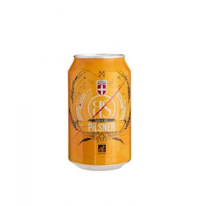 Image de Brasserie Les 3 Becs Bière BS Blonde bio. La canette de 33 cl