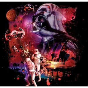 Housse de Coussin Dark Vador 40x40cm Polyester Taie d'oreiller