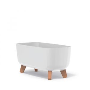 Pot a fleurs Prosperplast Gracia Case DGCL400-S449 Jardinière - blanc