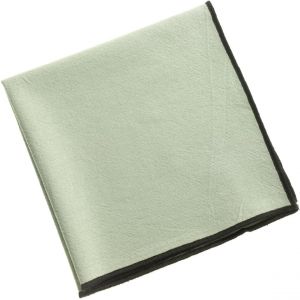 Declikdeco Serviette de table recyclée Grace Céladon