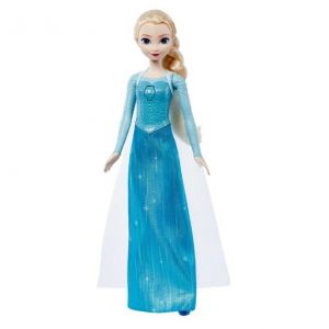 Mattel Disney JFH84 Poup&eacute;e Elsa chantante dans des v&ecirc;tements signatures, Chante &laquo; Let It Go &raquo; du Film Disney La Reine des Neiges, Cadeaux pour Enfants
