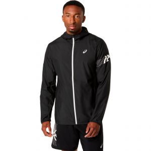 Asics Icon Veste running Hommes-noir, beige, Taille S