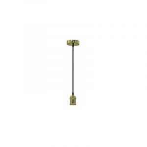 Suspension Douille Cuir E27