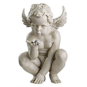 Design Toscano Statue chérubin les mystères de la vie