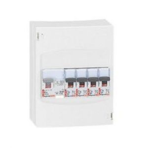 Legrand Tableau électrique pré-équipé, 1 rangée, 6 modules