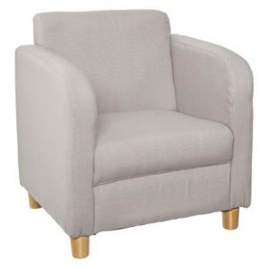 Image de Atmosphera Fauteuil pour Enfant "Chic" 43cm Gris Clair