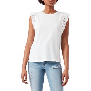 Vero Moda Top à bretelles col rond Blanc - Taille 36