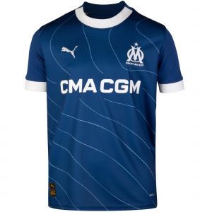 Image de Puma Maillot Extérieur Olympique de Marseille 2023/24 Junior - Blue, Blue - Taille 9-10Y