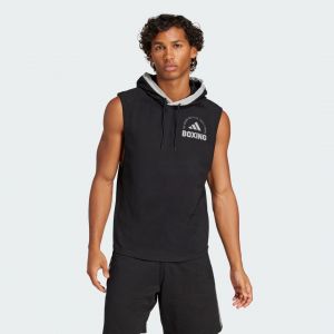 Adidas Sweatshirt à capuche sans manches de boxe