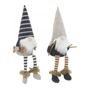 Aubry Gaspard Lutins assis en tissu Lot de 2