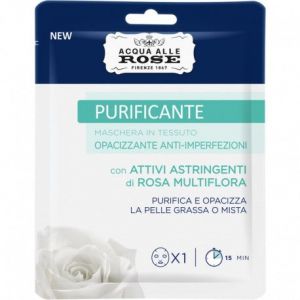 Acqua alle Rose Masque Visage Tissu Purifiant Matifiant
