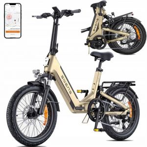 V&eacute;lo &Eacute;lectrique Pliant Engwe L20 3.0 13.5ah 120hp Oil Brake With App