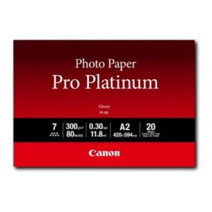 Canon PT-101 A 2 20 Blatt Photo Paper Pro Platinum 300 g