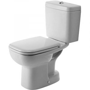 Duravit D-Code - wc à poser, évacuation verticale, blanc alpin 21110100002